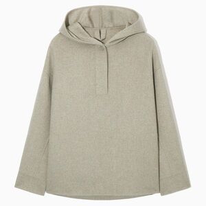COS Oversized Hoodie Wool-Blend